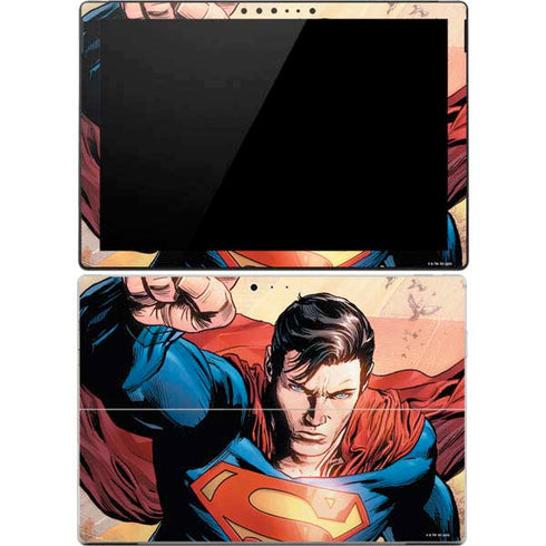 DC Comics Superman Flying Pose Action Comics #957 Art by Patch Zircher Surface Pro 4 Skin
